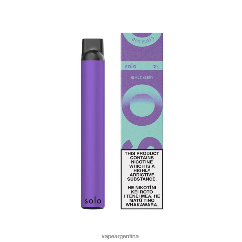 Solo colección paraíso vape desechable zarzamora NPP20N22 - Vape Descartable