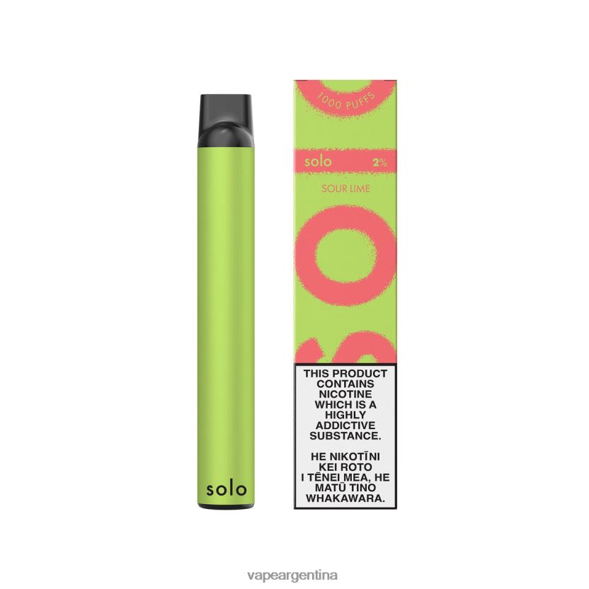 Solo vaporizador desechable lima agria NPP20N18 - Vape Recargable