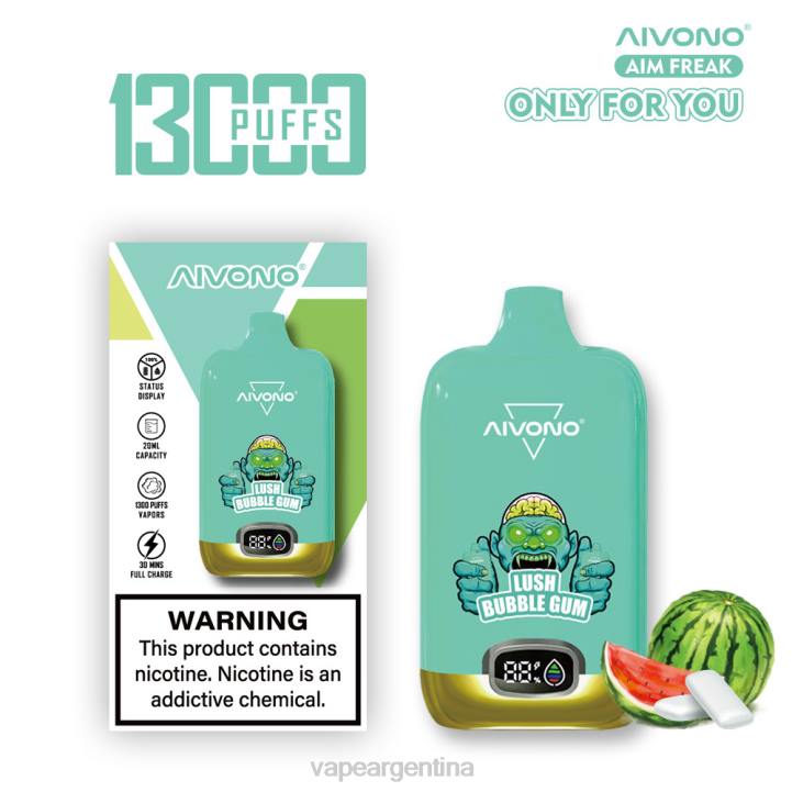 Aivono AIM FREAK 13000 chicle exuberante L084247 - Vape Descartable