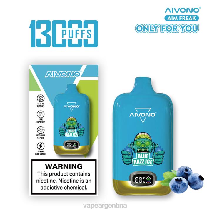 Aivono AIM FREAK 13000 hielo azul L084242 - Vape Descartable