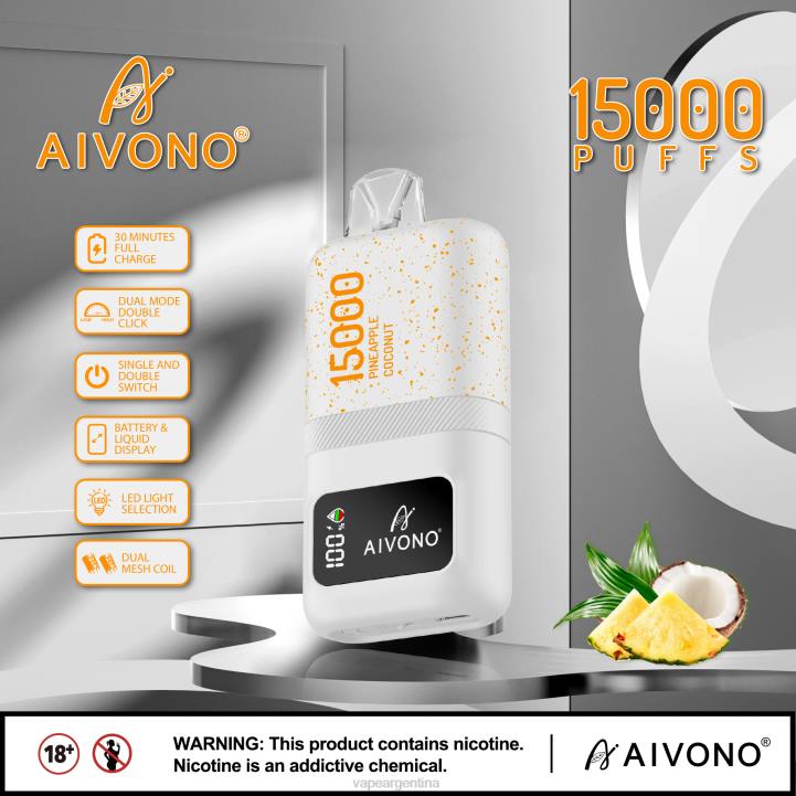 Aivono AIM magic 15000 coco piña L08472 - Vape Descartable