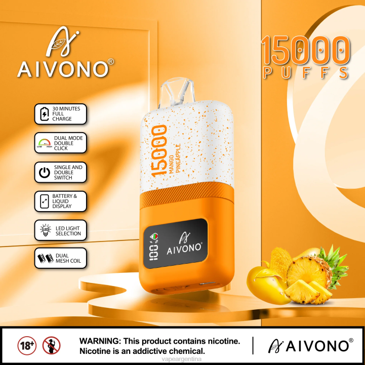 Aivono AIM magic 15000 mango piña L08469 - Vape Pen 35