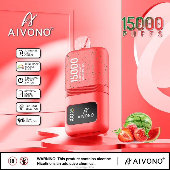Aivono AIM magic 15000 sandia fresa L08458 - Vape Recargable