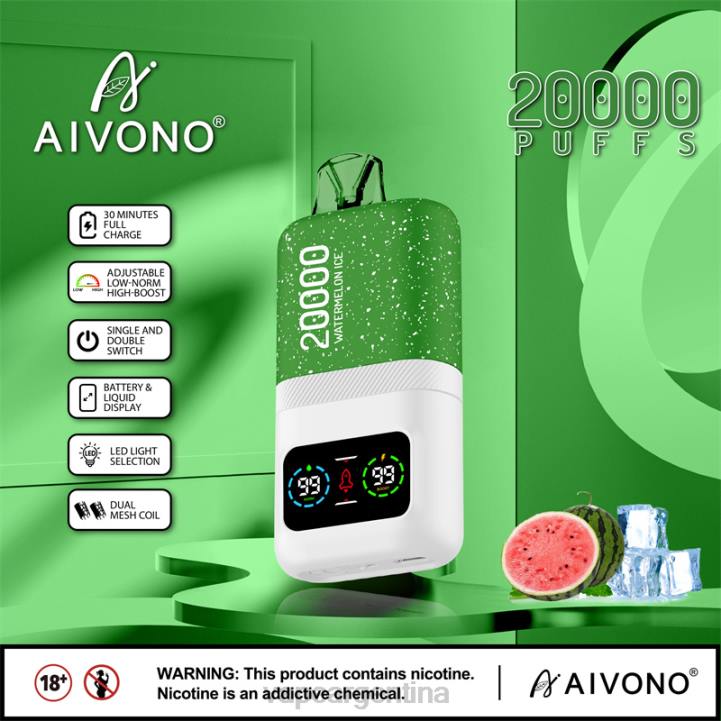 Aivono AIM magic 20000 hielo de sandia L08475 - Vape Desechable Argentina
