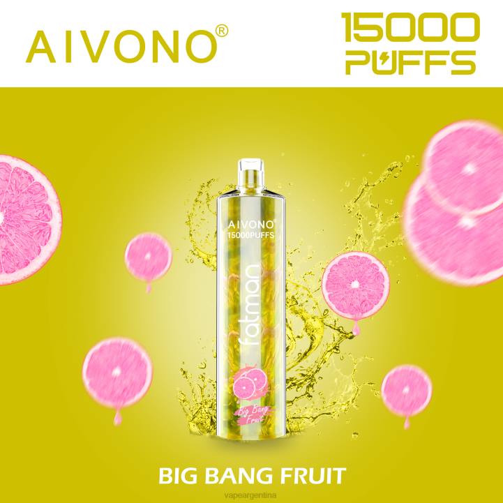 Aivono FATMAN 15000 fruta del big bang L08416 - Vape Argentina
