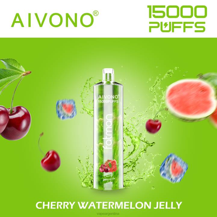 Aivono FATMAN 15000 gelatina de sandía alegre L08420 - Vape Desechable Argentina