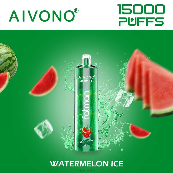 Aivono FATMAN 15000 hielo de sandia L08412 - Vape Descartable