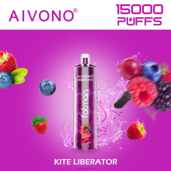 Aivono FATMAN 15000 libertador de cometas L08413 - Vape Recargable