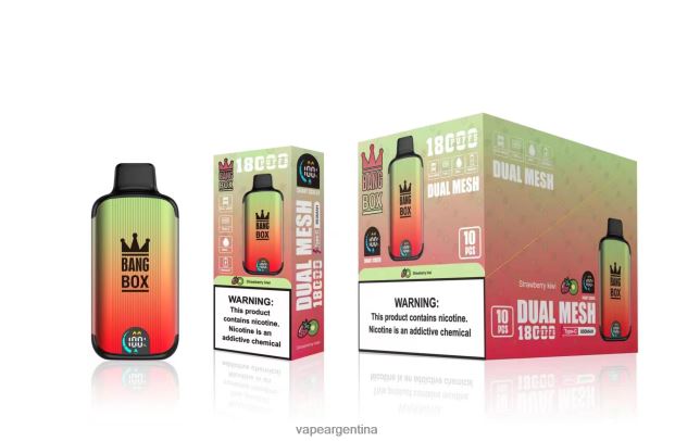 Bang Box 18000 bocanadas kiwi fresa R4B24T92 - Vape Descartable