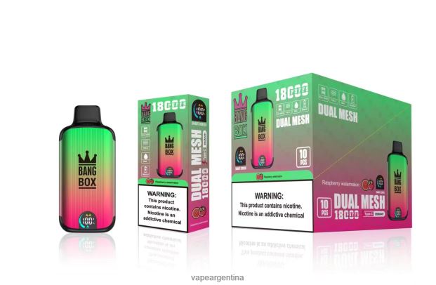 Bang Box 18000 bocanadas sandia frambuesa R4B24T97 - Vape Descartable
