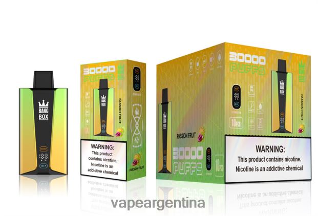 Bang Box Pantalla inteligente de 30000 inhalaciones granadilla R4B24T84 - Vape Pen 22