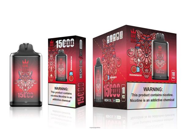 Bang Box s1-15000 bocanadas hielo de sandia R4B24T106 - Vape Argentina