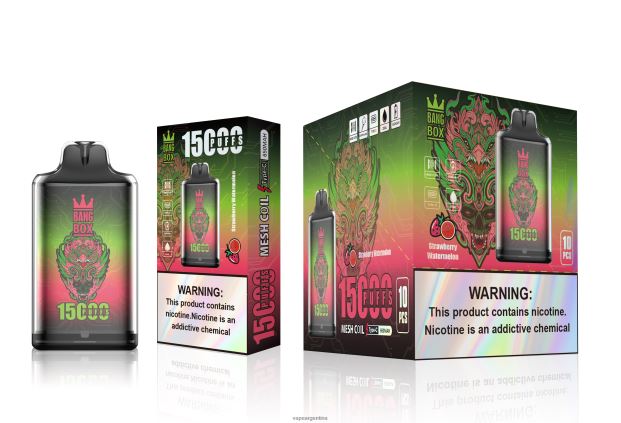 Bang Box s1-15000 bocanadas sandia fresa R4B24T103 - Vape Recargable