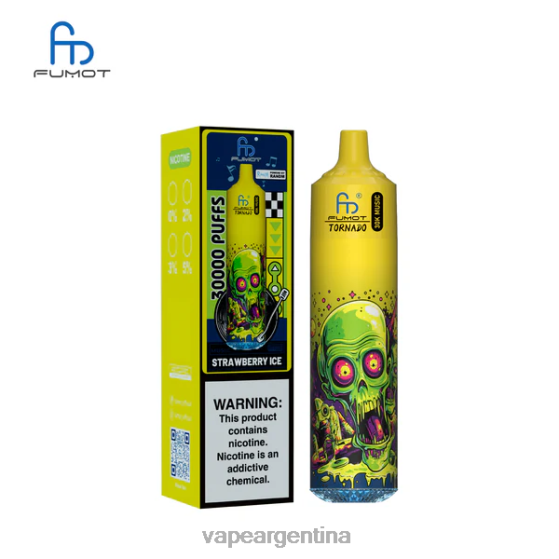 Fumot Tornado música de 30k hielo de fresa 8448026 - Vape Argentina