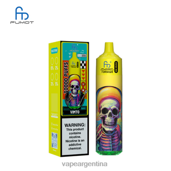 Fumot Tornado música de 30k vimto 8448030 - Vape Desechable Argentina