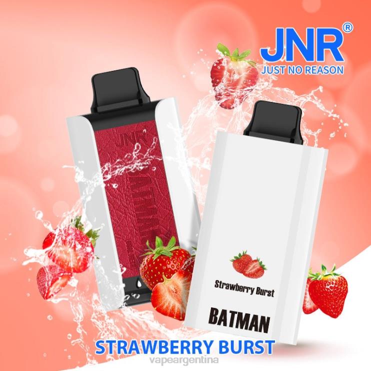 JNR BATMAN 11000 explosión de fresa N4DDZ13 - Vape Recargable