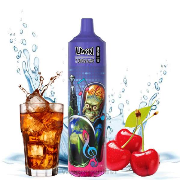 UWIN CRYSTAL vaporizador desechable 35k cola de cereza 66ZZ28 - Vape Recargable