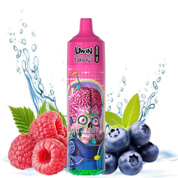 UWIN CRYSTAL vaporizador desechable 35k frambuesa arándano 66ZZ16 - Vape Argentina