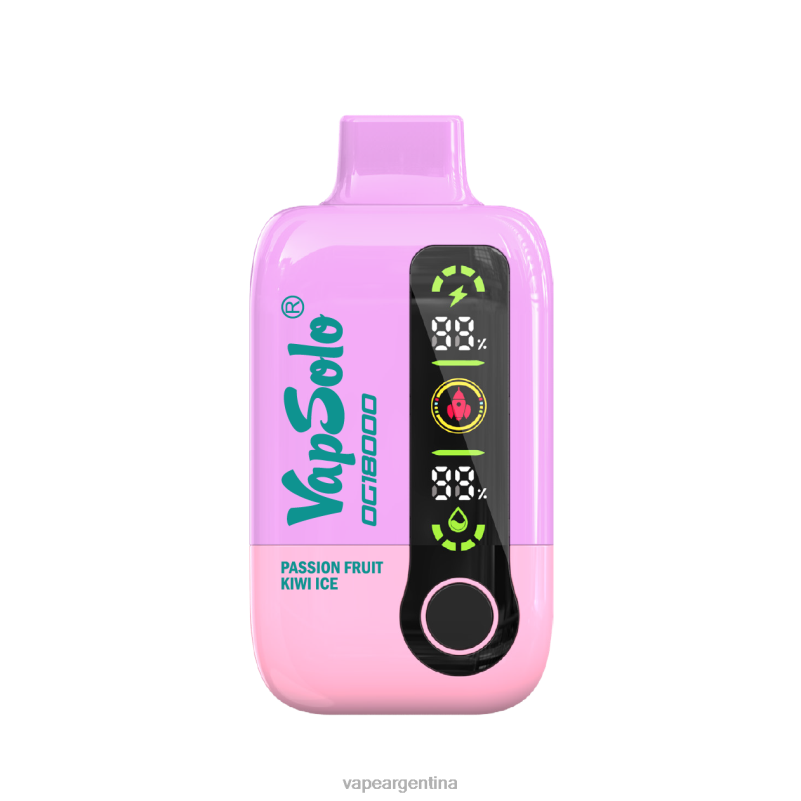 VapSolo dg18000 Hielo de kiwi y maracuyá 8T80R4 - Vape Pen 22