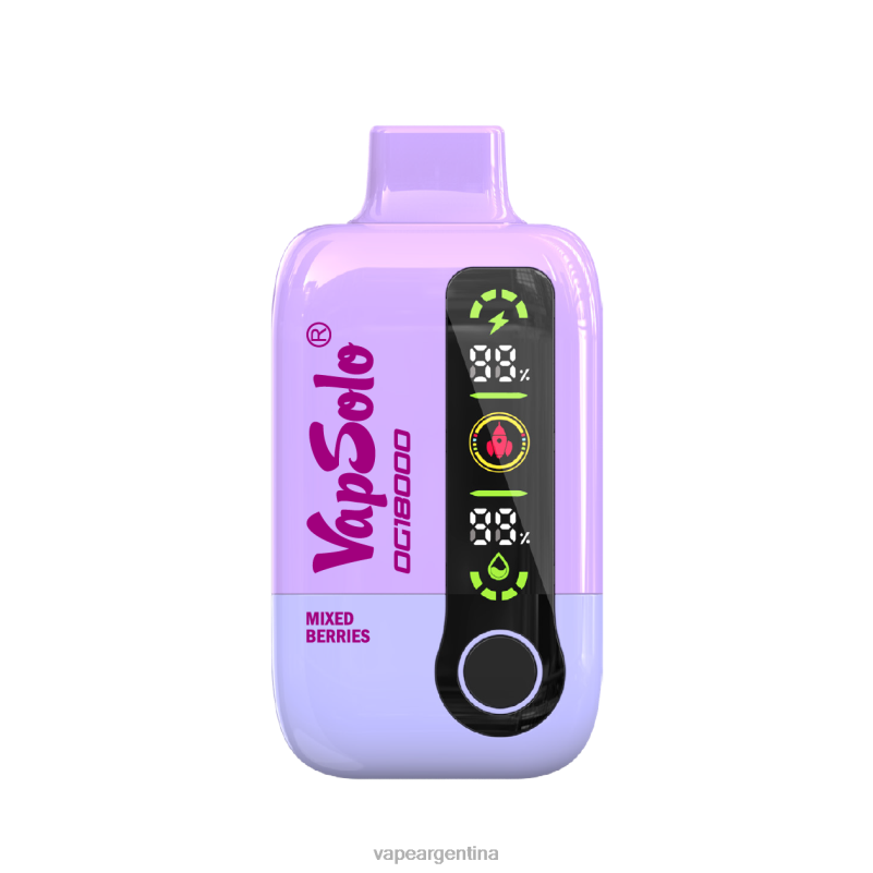 VapSolo dg18000 bayas mixtas 8T80R3 - Vape Recargable