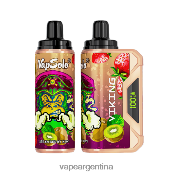 Vape Argentina P4420J156 Vapsolo VIKING vaporizador desechable kiwi fresa