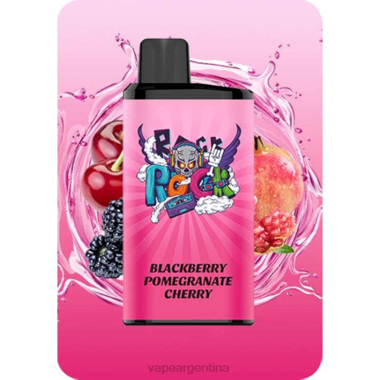 Vape Descartable IGET Bar pro backberry granada cereza RZD6612