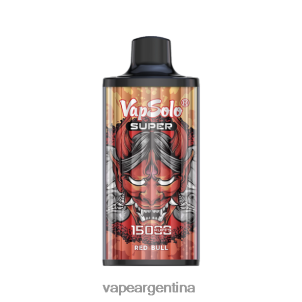 Vape Descartable P4420J132 Vapsolo SUPER vaporizador desechable toro rojo