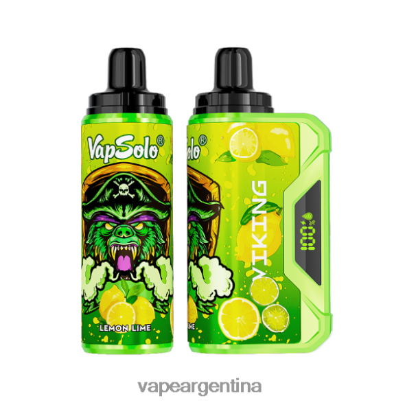 Vape Descartable P4420J152 Vapsolo VIKING vaporizador desechable lima limon