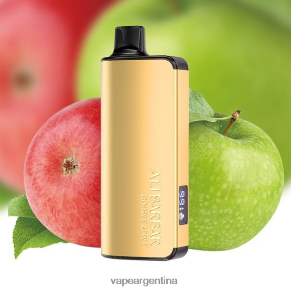 Vape Descartable P4420J47 Alibarbar Ingot 20000 vaporizadores desechables manzana doble