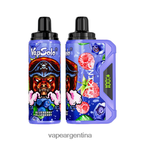 Vape Desechable Argentina P4420J150 Vapsolo VIKING vaporizador desechable frambuesa arándano