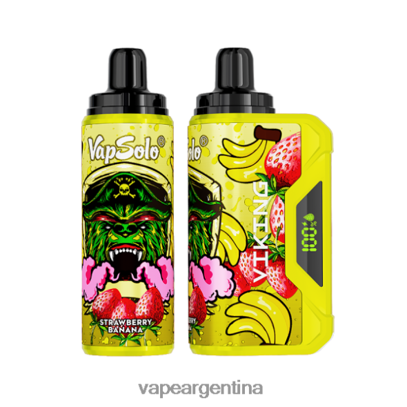 Vape Desechable Argentina P4420J155 Vapsolo VIKING vaporizador desechable plátano fresa