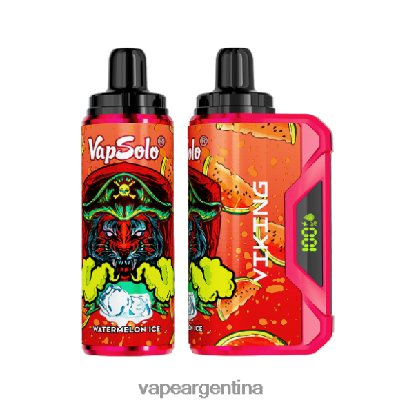 Vape Desechable Argentina P4420J160 Vapsolo VIKING vaporizador desechable hielo de sandia