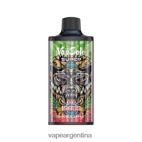 Vape Pen 22 P4420J129 Vapsolo SUPER vaporizador desechable manzana doble