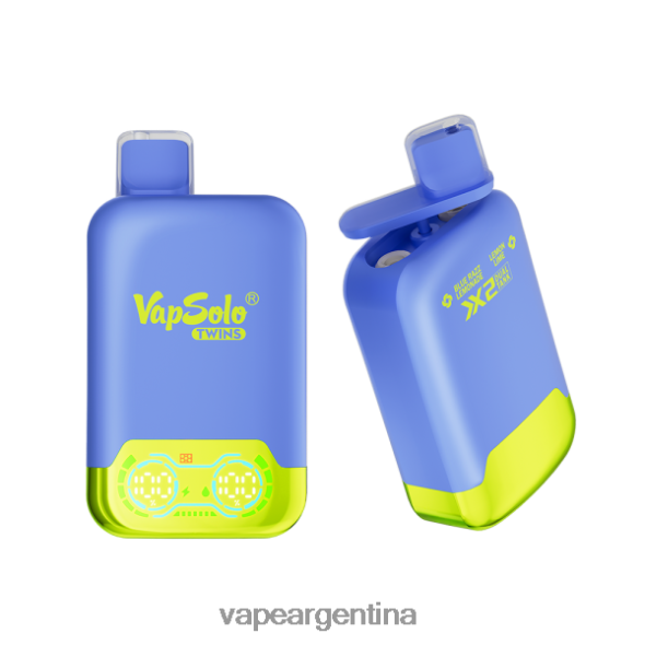 Vape Recargable P4420J138 Vapsolo TWINS vaporizador desechable limonada blue razz y lima limón