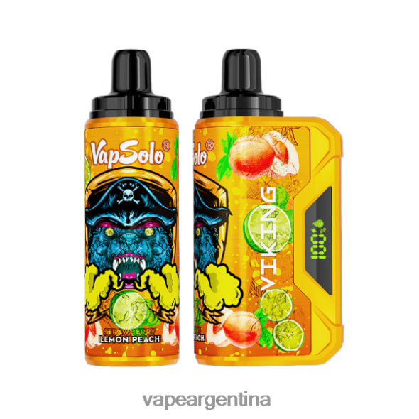 Vape Recargable P4420J153 Vapsolo VIKING vaporizador desechable durazno limon