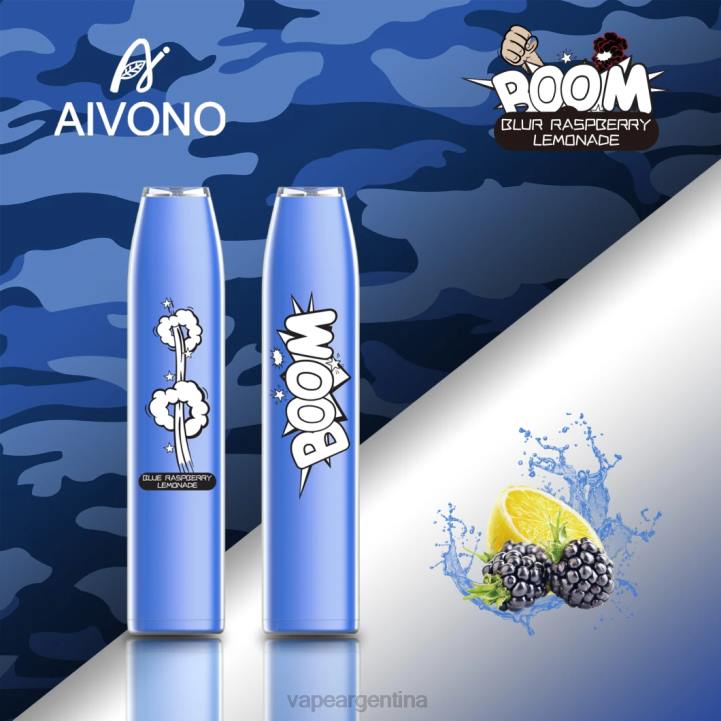 Aivono AIM BOOM 600 limonada de frambuesa azul L084355 - Vape Desechable Argentina