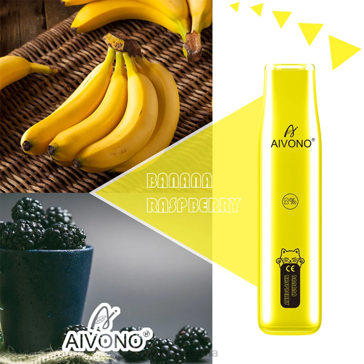 Aivono AIM CAT 400 frambuesa plátano L084334 - Vape Pen 88