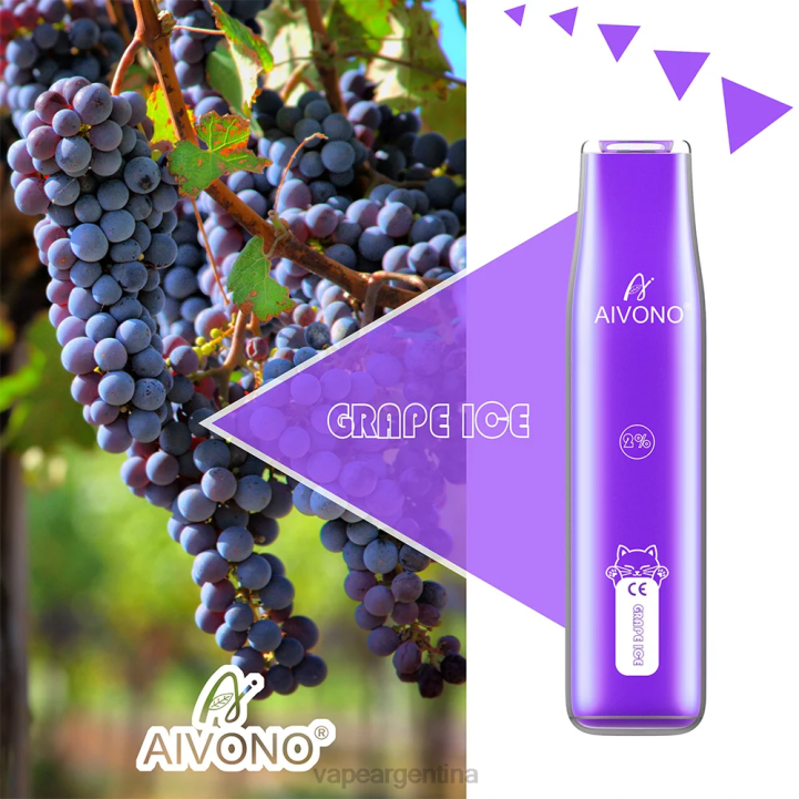 Aivono AIM CAT 400 hielo de uva L084337 - Vape Descartable