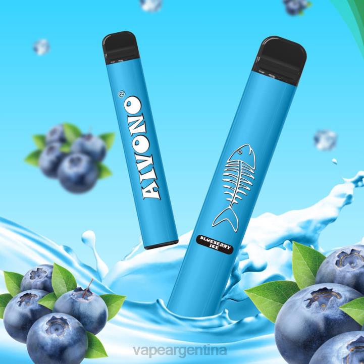 Aivono AIM FISHBONE 600 hielo de arándanos L084279 - Vape Pen 77