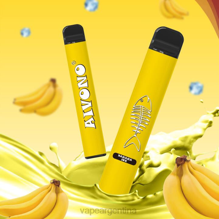 Aivono AIM FISHBONE 600 hielo de plátano L084276 - Vape Argentina