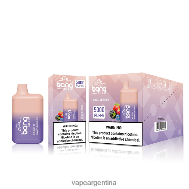 Bang Box bc5000 desechable R4B24T87 - Vape Descartable