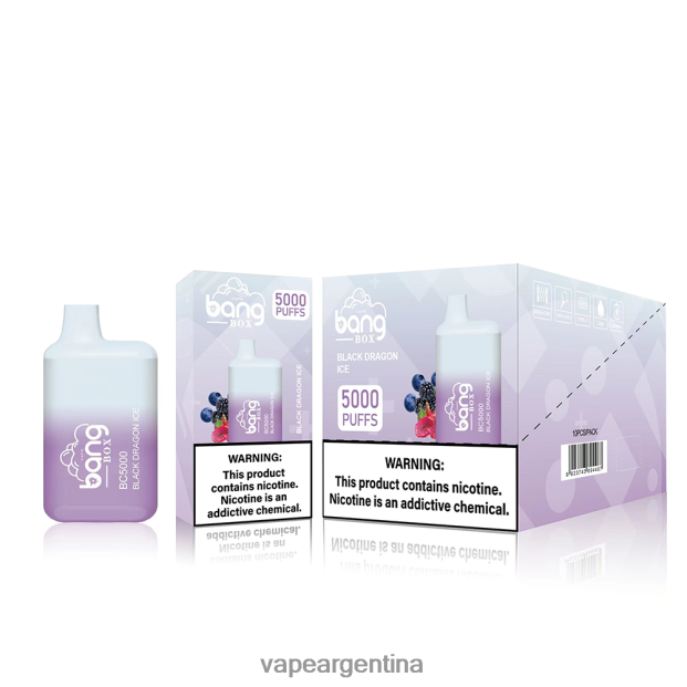 Bang Box bc5000 desechable R4B24T87 - Vape Descartable