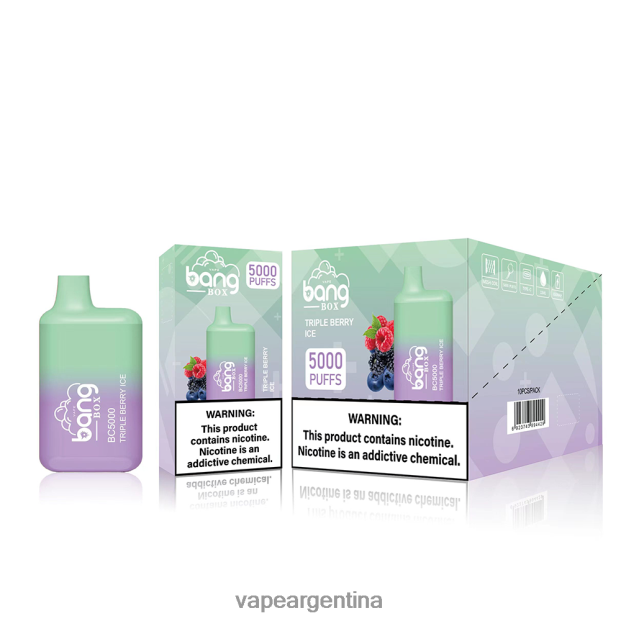 Bang Box bc5000 desechable R4B24T87 - Vape Descartable