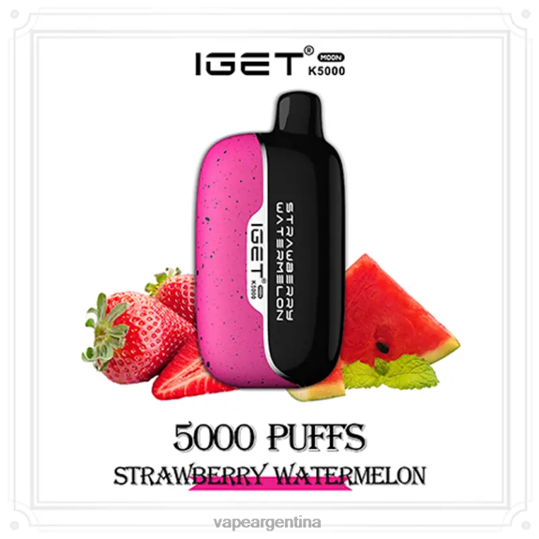IGET Moon k5000 sandia fresa D8D429 - Vape Pen 22