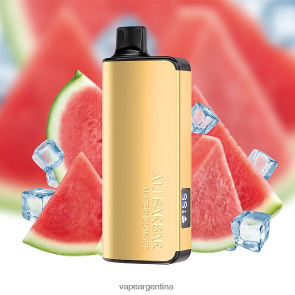 Vape Argentina P4420J26 Alibarbar Ingot 9000 vaporizadores desechables hielo de sandia