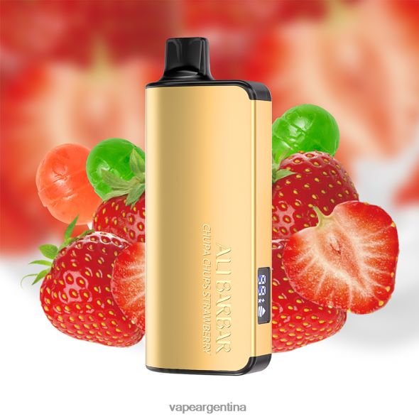 Vape Descartable P4420J17 Alibarbar Ingot 9000 vaporizadores desechables chupa chups fresa