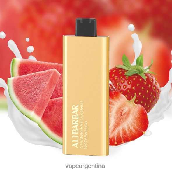 Vape Descartable P4420J62 Alibarbar Pandora 7000 vaporizadores desechables sandía coco fresa