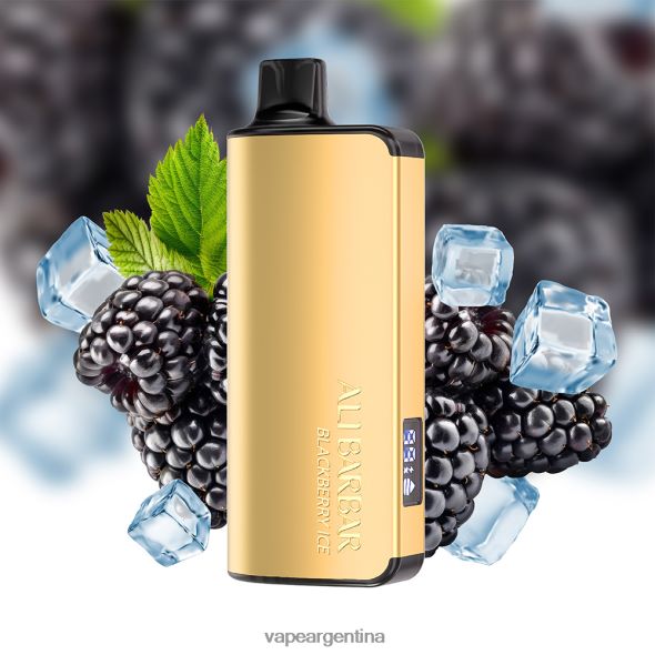 Vape Desechable Argentina P4420J30 Alibarbar Ingot 9000 vaporizadores desechables hielo de mora