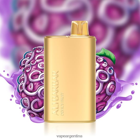 Vape Desechable Argentina P4420J5 Alibarbar Rich 8000 vaporizadores desechables manzana doble