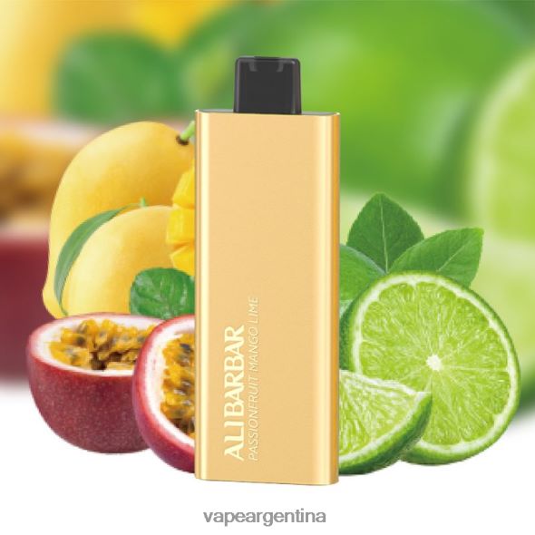Vape Recargable P4420J58 Alibarbar Pandora 7000 vaporizadores desechables maracuyá mango lima